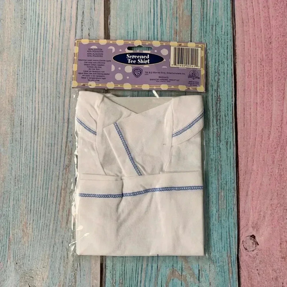 Baby looney tunes screened tee shirt deadstock - Picture 5 of 6